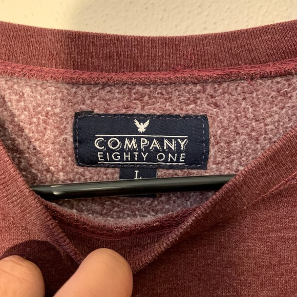 Company Eighty One Sweatshirt Size Large - Picture 3 of 4